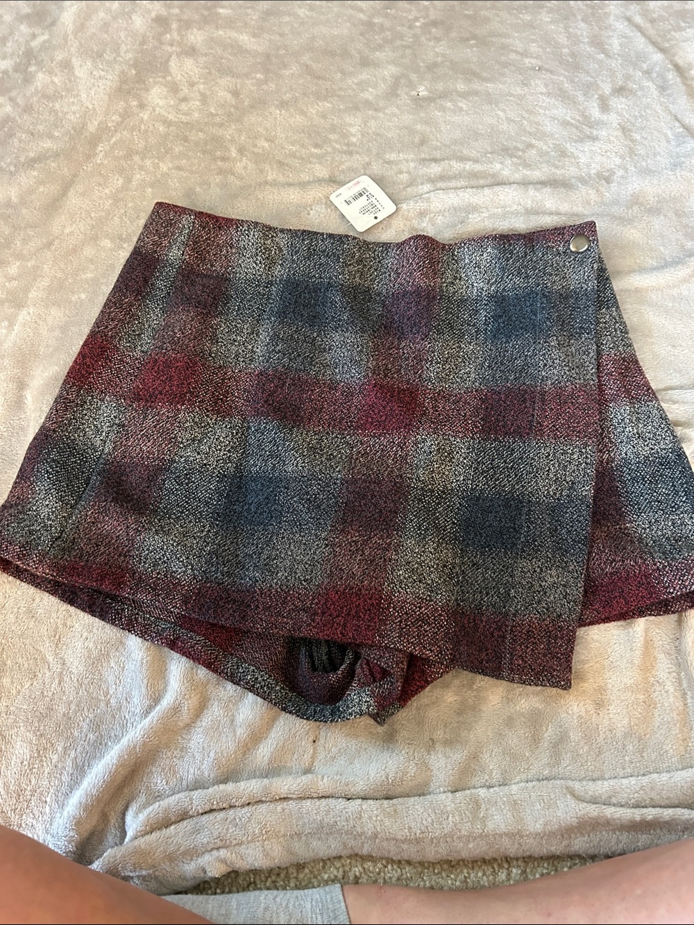NWT free people Emmy mini menswear skort